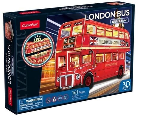 ⁨3D Puzzle London Bus L538H Cubic Fun⁩ at Wasserman.eu