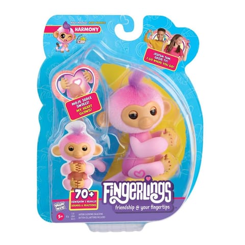 ⁨FINGERLINGS 3111 Pink Monkey - Harmony⁩ at Wasserman.eu