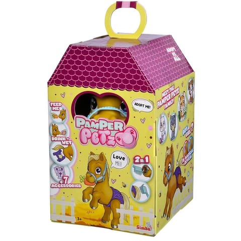 ⁨Pamper Petz Pony with diaper gang accessories⁩ at Wasserman.eu