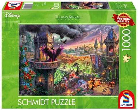 ⁨Puzzle 1000 Thomas Kinkade, Czarownica Disney⁩ w sklepie Wasserman.eu