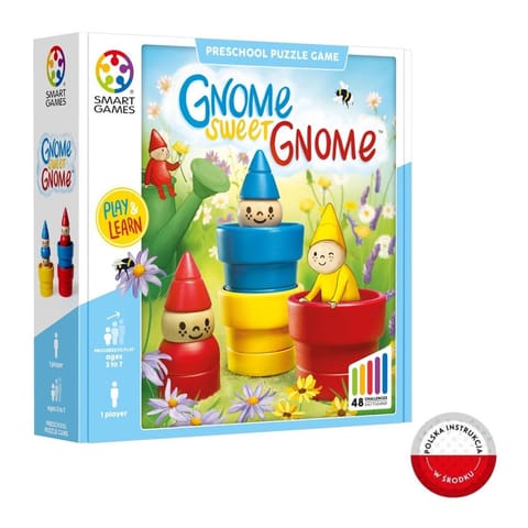 ⁨Smart Games Gnome Sweet Gnome (ENG) IUVI Games⁩ at Wasserman.eu