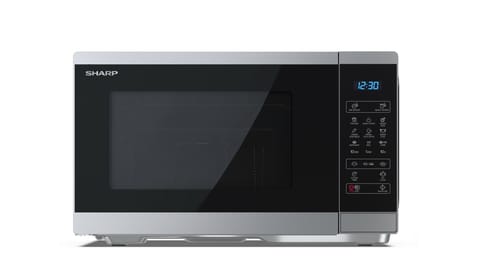 ⁨Sharp YC-MG252AE-S microwave Countertop Grill microwave 25 L 900 W Black, Silver⁩ at Wasserman.eu