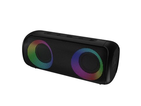 ⁨GŁOŚNIK BLUETOOTH AUDICTUS AURORA PRO 20W RGB CZARNE⁩ w sklepie Wasserman.eu