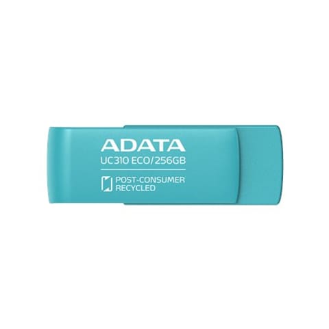 ⁨ADATA | USB Flash Drive | UC310 ECO | 256 GB | USB 3.2 Gen1 | Green⁩ at Wasserman.eu