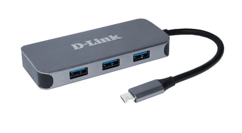 ⁨D-Link 6-in-1 USB-C Hub with HDMI/Gigabit Ethernet/Power Delivery DUB-2335⁩ at Wasserman.eu