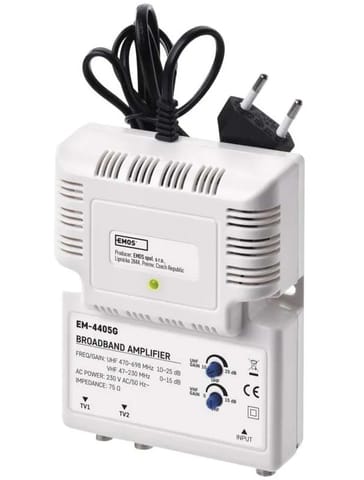 ⁨Wzmacniacz antenowy Emos EM-4405G J0400⁩ w sklepie Wasserman.eu