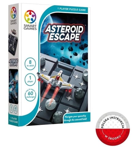 ⁨Smart Games Asteroid Escape (ENG) IUVI Games⁩ w sklepie Wasserman.eu