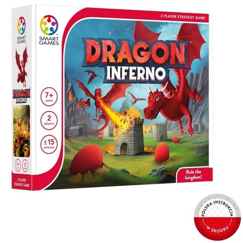 ⁨Smart Games Dragon Inferno (ENG) IUVI Games⁩ w sklepie Wasserman.eu