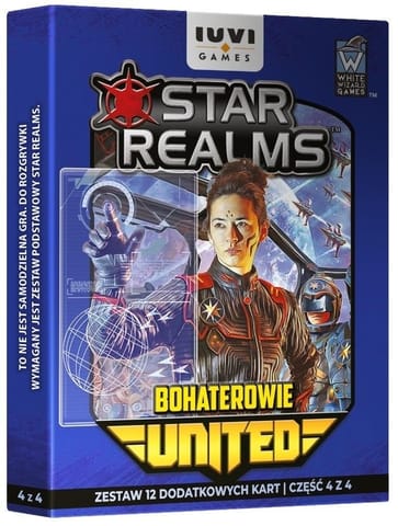 ⁨Star Realms: United Bohaterowie IUVI Games⁩ w sklepie Wasserman.eu