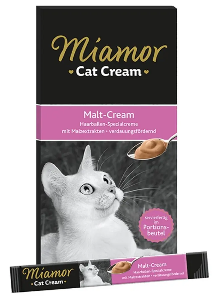 ⁨Miamor Cat Confect Malt Cream 6x15g⁩ at Wasserman.eu