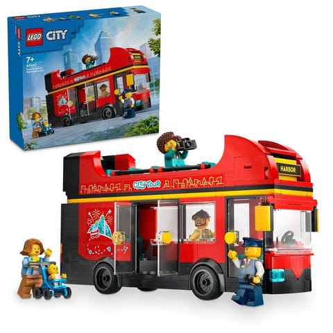 ⁨LEGO City 60407 Czerwony, piętrowy autokar⁩ at Wasserman.eu