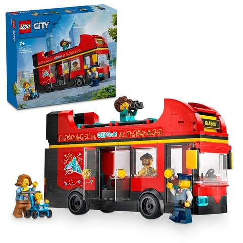 ⁨LEGO(R) CITY 60407 Autokar czerwony piętrowy⁩ w sklepie Wasserman.eu