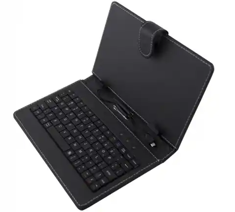 ⁨EK127 Esperanza case with keyboard for tablet 7.85" madeira⁩ at Wasserman.eu