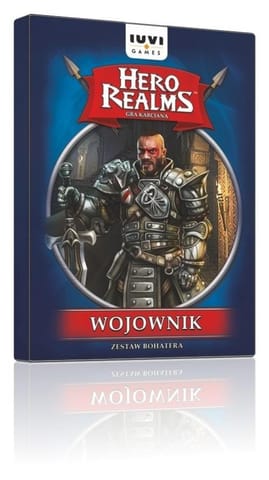 ⁨Hero Realms: Zestaw Bohatera Wojownik IUVI Games⁩ w sklepie Wasserman.eu