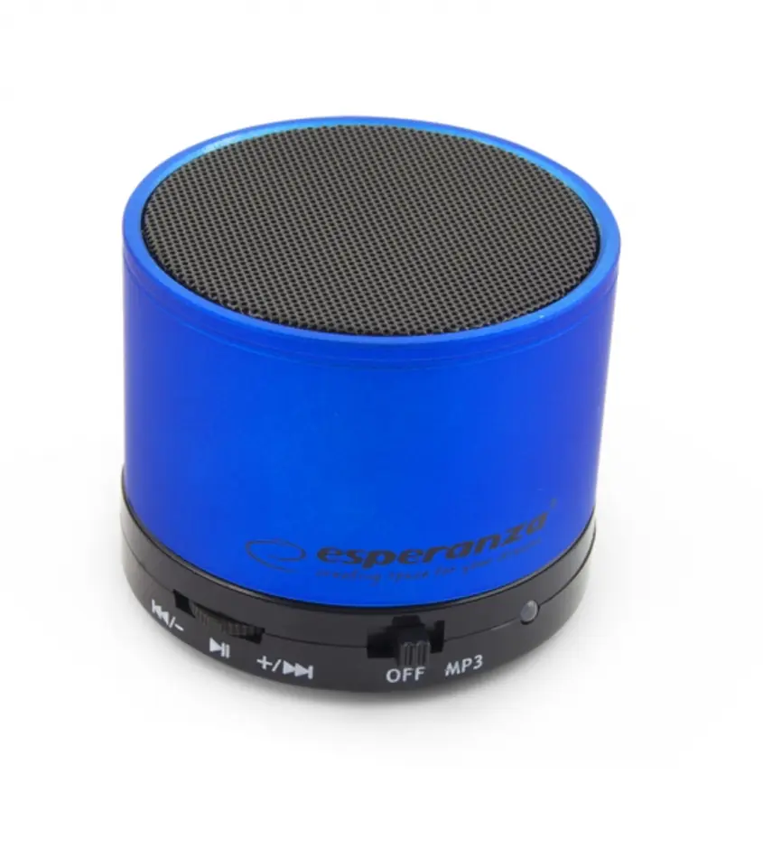 EP115B Esperanza głośnik bluetooth fm ritmo niebieski w sklepie Wasserman.eu