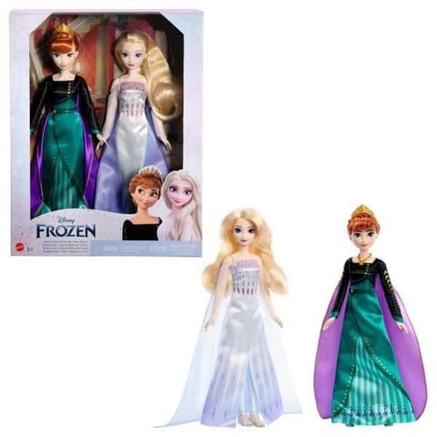 ⁨Disney Frozen Anna & Queen Elsa 2-Pack Dolls⁩ at Wasserman.eu