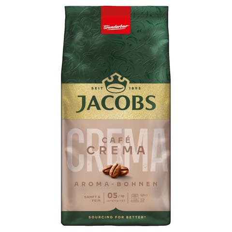 ⁨Jacobs Crema Aroma-Bohnen Kawa Ziarnista 500 g⁩ w sklepie Wasserman.eu