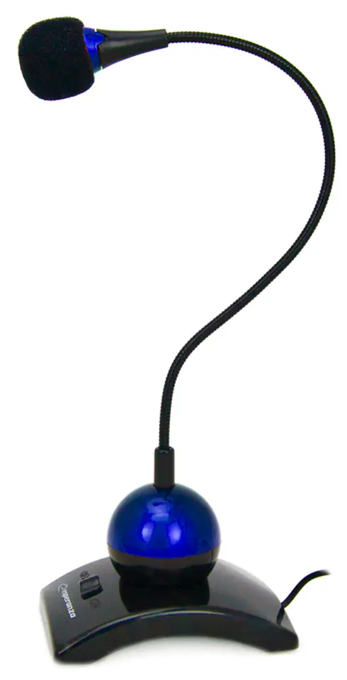 ⁨EH130B Esperanza chat microphone desktop blue⁩ at Wasserman.eu