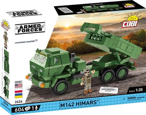 ⁨COBI 2626 Armed Forces M142 HIMARS 621 Bricks⁩ at Wasserman.eu