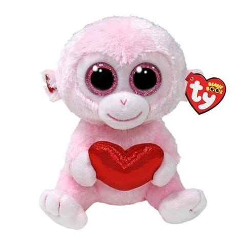 ⁨Beanie Boos Gigi - małpka z sercem 15cm⁩ w sklepie Wasserman.eu