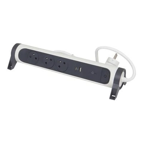 ⁨Przedłużacz ochr. 3x2PZ +USB A/C 1,5m⁩ w sklepie Wasserman.eu
