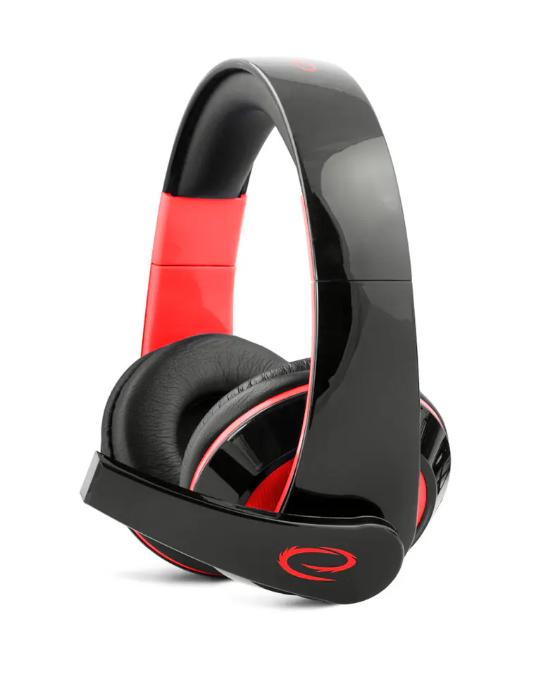 ⁨EGH300R Esperanza headphones with microphone gaming condor red⁩ at Wasserman.eu