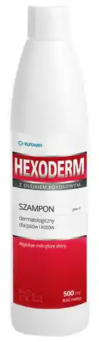 ⁨Hexoderm - szampon dermatologiczny 500ml⁩ w sklepie Wasserman.eu