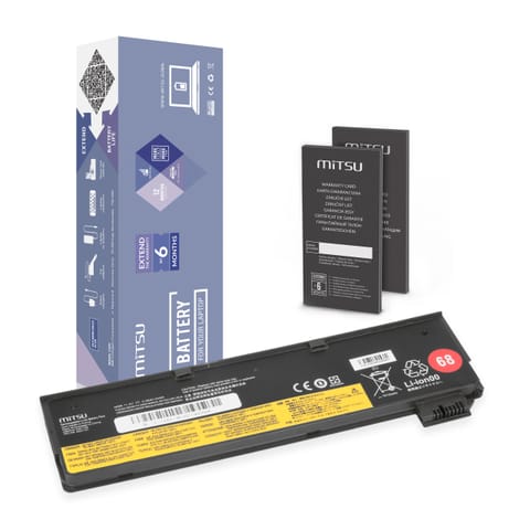 ⁨Bateria Mitsu do Lenovo T440, X240 (2200mAh)⁩ w sklepie Wasserman.eu