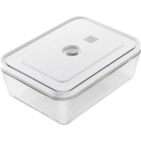 ⁨ZWILLING Fresh & Save Rectangular Container 2 L Transparent, White 1 pc(s)⁩ at Wasserman.eu