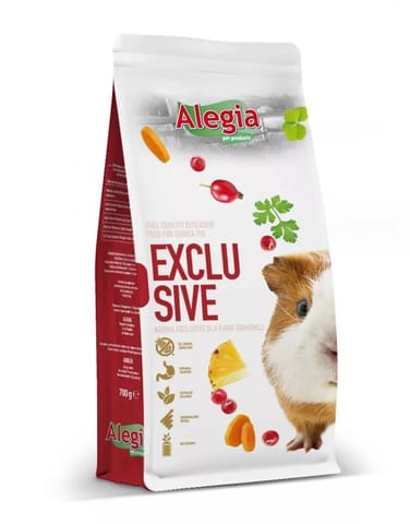 ⁨ALEGIA Exclusive Guinea Pig - food for domestic cavies - 700g⁩ at Wasserman.eu