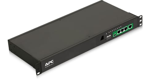 ⁨APC Easy Rack PDU, Switched, 1U, 1 Phase, 3.7kW, 230V, 16A, 8 x C13 outlets, IEC60320 C20 inlet⁩ at Wasserman.eu