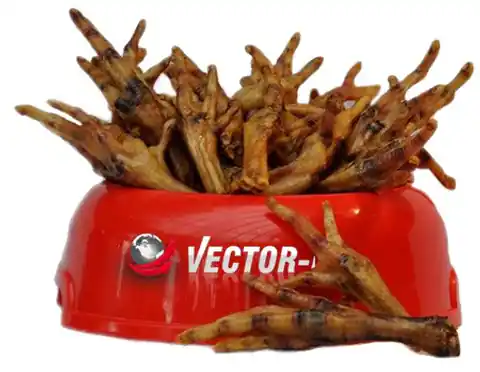 ⁨Vector-Food Dried chicken feet 5pcs⁩ at Wasserman.eu