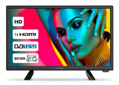 ⁨TV Kiano Slim 19" HD Ready, D-LED, DVB-T2⁩ w sklepie Wasserman.eu