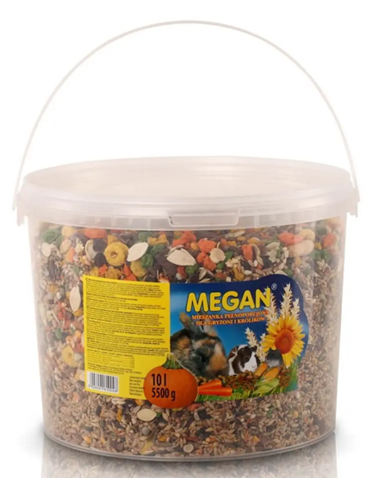 ⁨MEGAN Rodent Food - 10l⁩ at Wasserman.eu