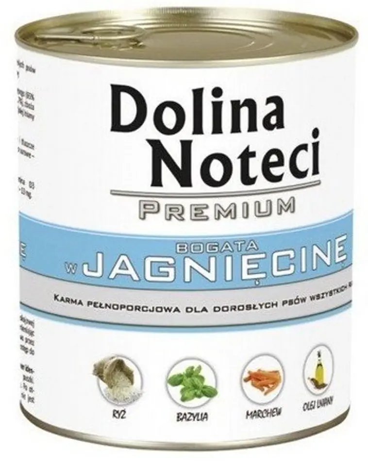 ⁨DOLINA NOTECI Premium bogata w jagnięcinę - mokra karma dla psa - 400g⁩ w sklepie Wasserman.eu