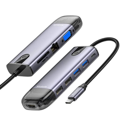 Hub USB-C Mcdodo HU-7740 6w1 (USB-C, HDMI, USB3.0*2, SD, TF) w sklepie Wasserman.eu