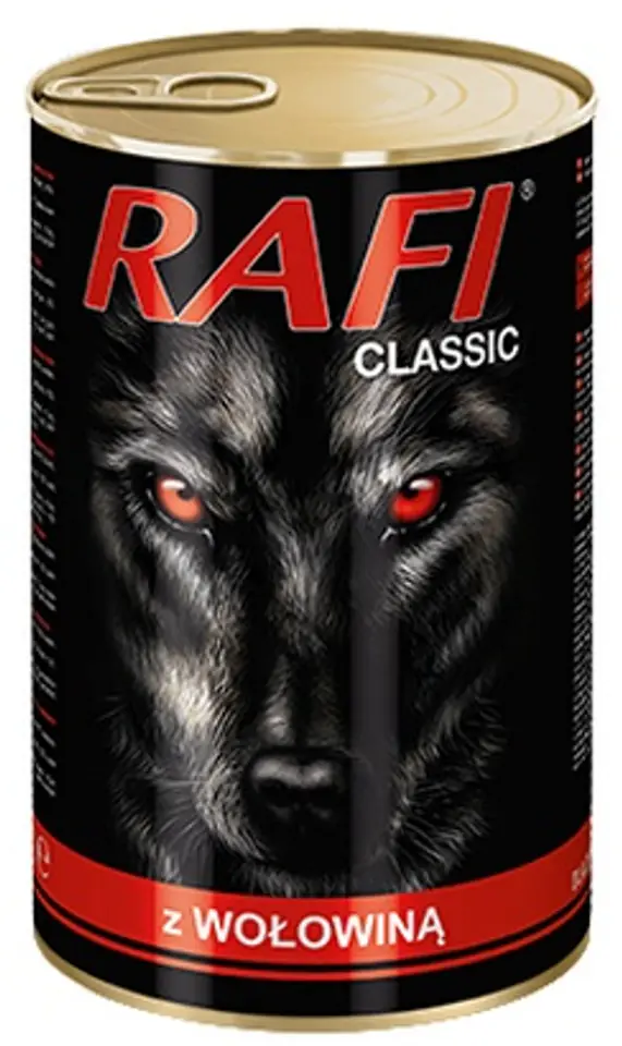 ⁨Dolina Noteci Rafi Classic with beef - Wet dog food 1240 g⁩ at Wasserman.eu