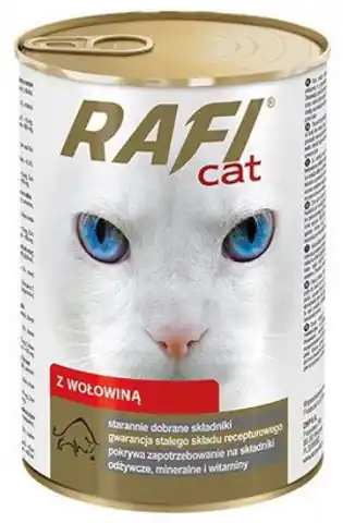 ⁨Rafi Kot Wołowina w sosie 415g⁩ w sklepie Wasserman.eu