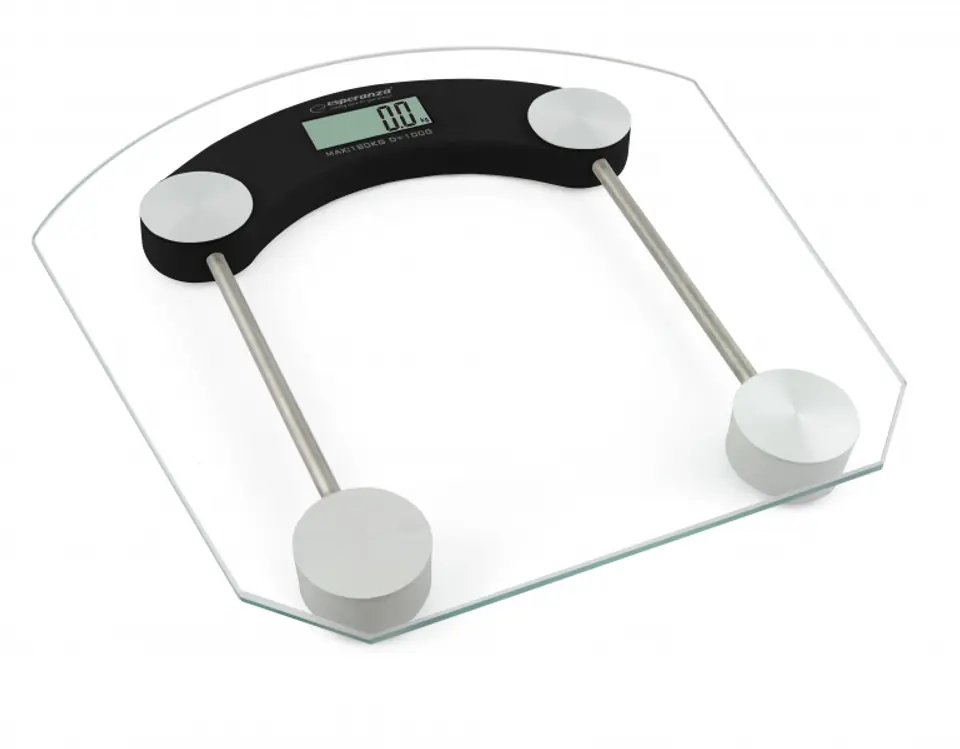EBS008K Esperanza Digital Bathroom Scale Pilates Black at Wasserman.eu
