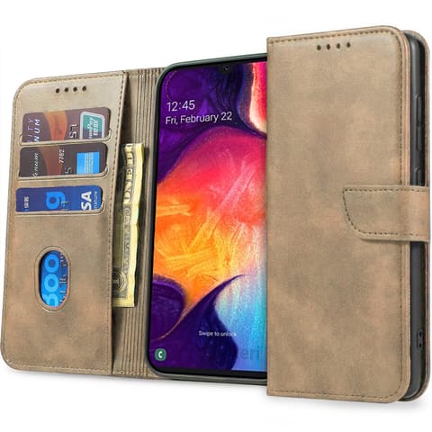 ⁨Etui SAMSUNG GALAXY M21 Nexeri Wallet złote⁩ w sklepie Wasserman.eu