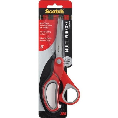 Nożyczki Scotch Comfort 20cm czerwone w sklepie Wasserman.eu