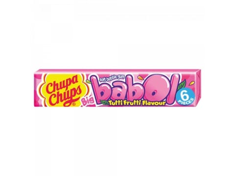 ⁨Chupa chups Babol Tutti Frutti Guma do Żucia 6 szt.⁩ w sklepie Wasserman.eu