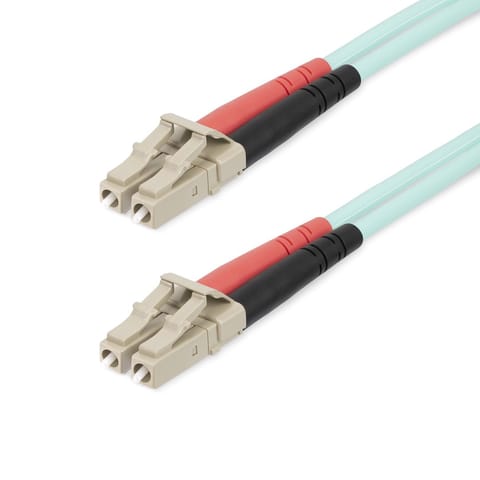 ⁨OM4 MULTIMODE FIBER CABLE/AQUA - LC/LC - 50/125 - 40/100GB⁩ w sklepie Wasserman.eu