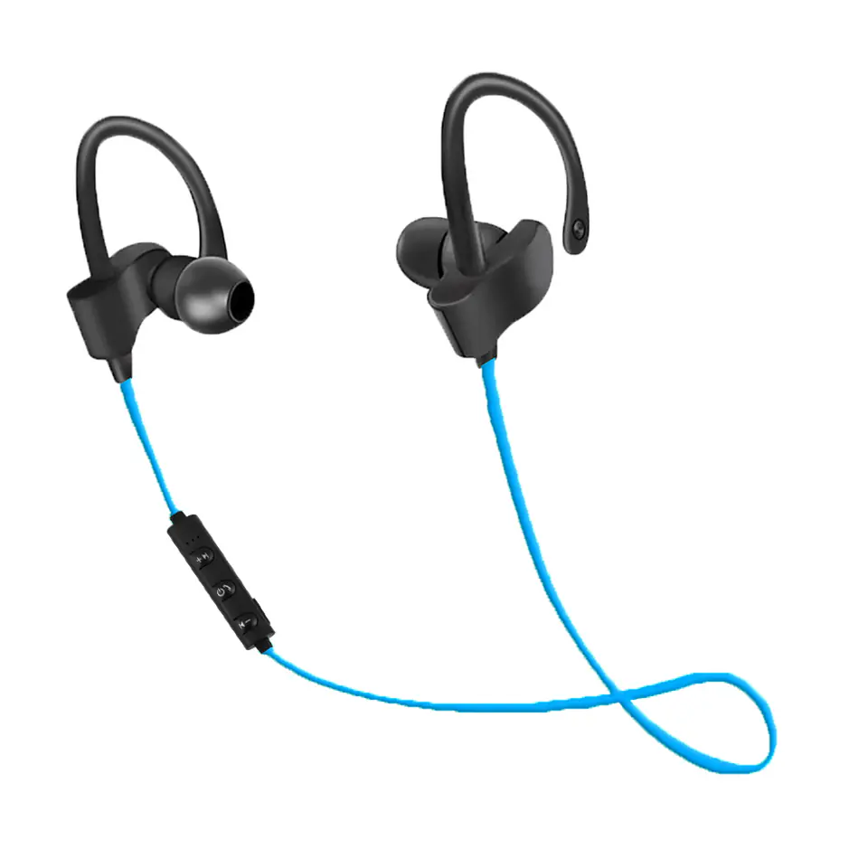 ⁨BLUETOOTH EARPHONES BLACK/BLUE⁩ at Wasserman.eu