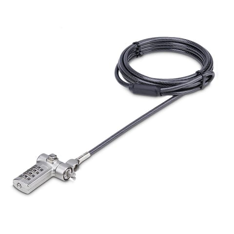 ⁨UNIVERSAL LAPTOP LOCK 3-IN-1/LOCKING SECURITY CABLE⁩ at Wasserman.eu