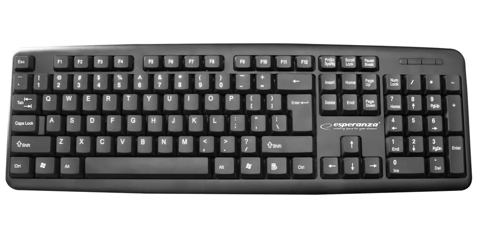 Keyboard wired standard USB AMARILLO at Wasserman.eu