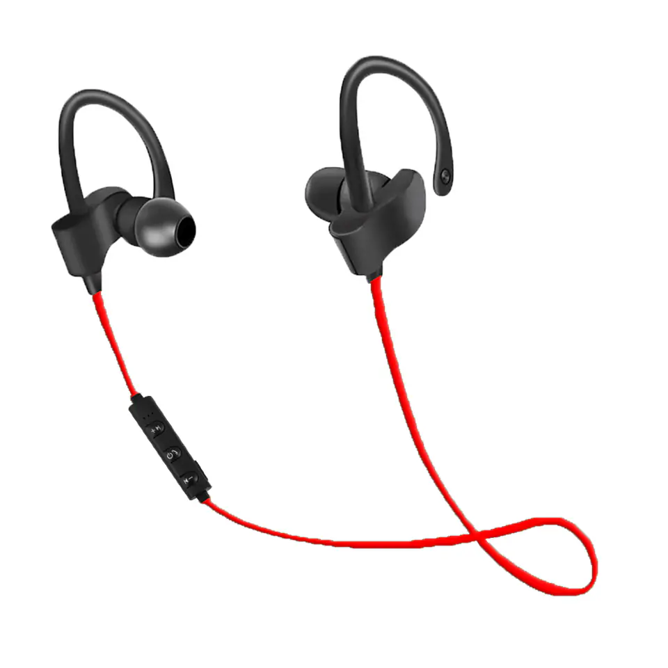 ⁨EH188R Esperanza BT sports earbuds black-red⁩ at Wasserman.eu