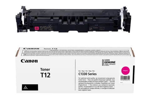 ⁨Canon Original Toner Cartridge T12, magenta, 5300s, 5096C006, Canon i-SENSYS X C1333, O⁩ at Wasserman.eu