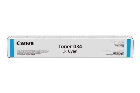 ⁨Oryginalny Toner Cyan Canon iRC1225, iRC1225iF (034C, 9453B001)⁩ w sklepie Wasserman.eu