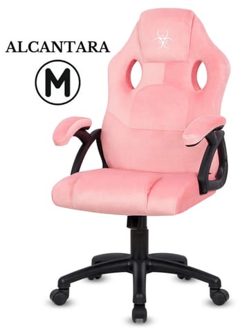 Fotel obrotowy do biurka CARRERA M ALCANTARA PINK w sklepie Wasserman.eu